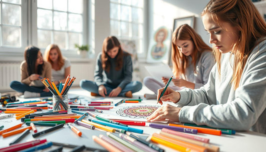 How Coloring Pages For Teens Boost Creativity and Focus in Kids