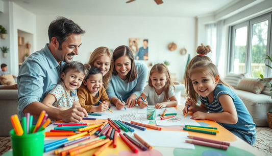 Tips for Making Coloring a Family Activity for All Ages