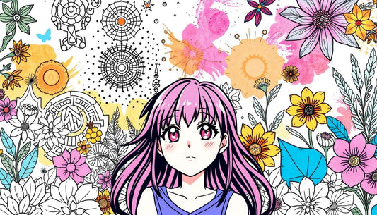From Anime to Abstract: Exploring Different Genres of Coloring Pages for Teens