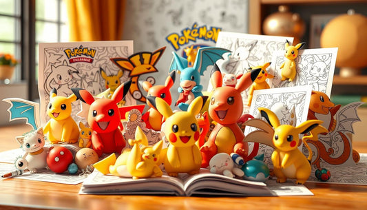 Crafting Pokemon Decorations from Coloring Pages