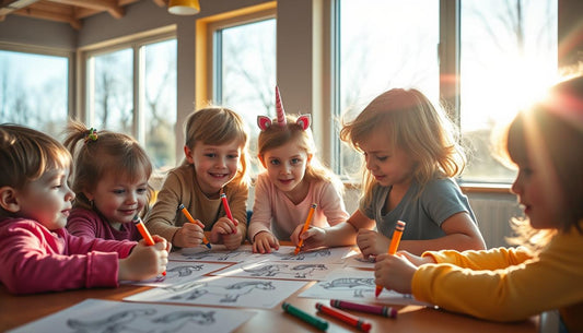 Unicorn Coloring Challenges: Fun Ways to Engage Your Child