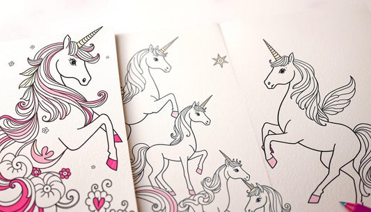 Detailed Designs vs. Simple Outlines: Which Unicorn Coloring Page is Right for Your Relaxation Level