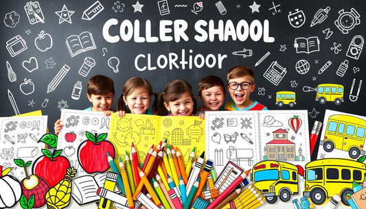 Top 10 School Coloring Pages You Can Download