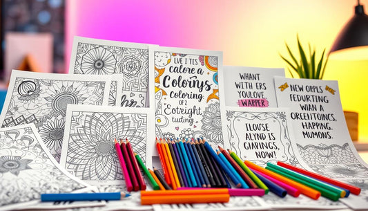 Funny, Inspiring, or Intricate? Choosing Coloring Pages That Match Your Teen's Vibe