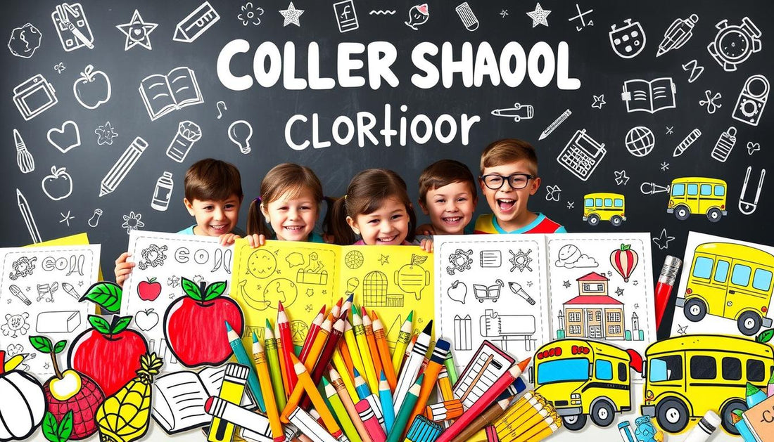 Top 10 School Coloring Pages You Can Download
