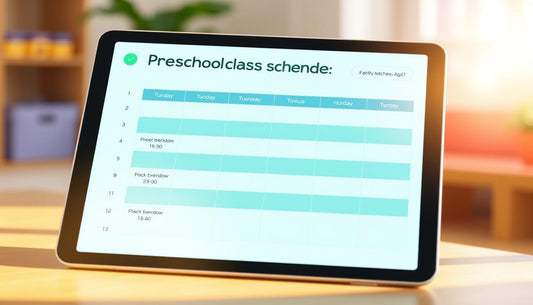 Digital Daily Class Agendas for Preschool: Structuring Your Day