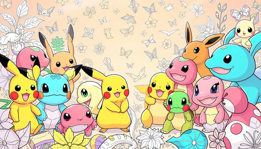 The Art of the Cute: Coloring Adorable Pokemon