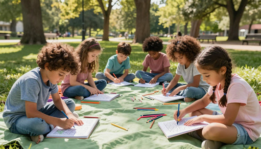 mindful coloring for children