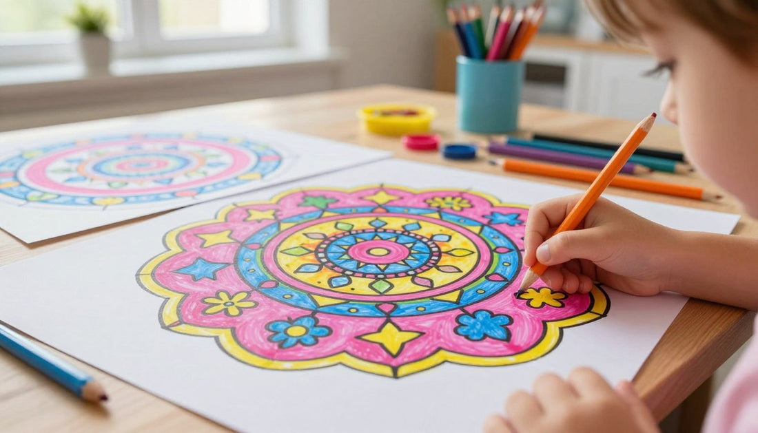 mandala art for kids