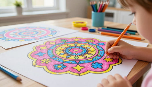mandala art for kids
