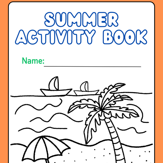 ☀️ Dive into Summer Fun: The Sytle-Carry Digital Download Summer Activity Coloring Book – Your Ultimate Tool for Endless Kids' Creativity and Screen-Free Joy! 🏖️🎨