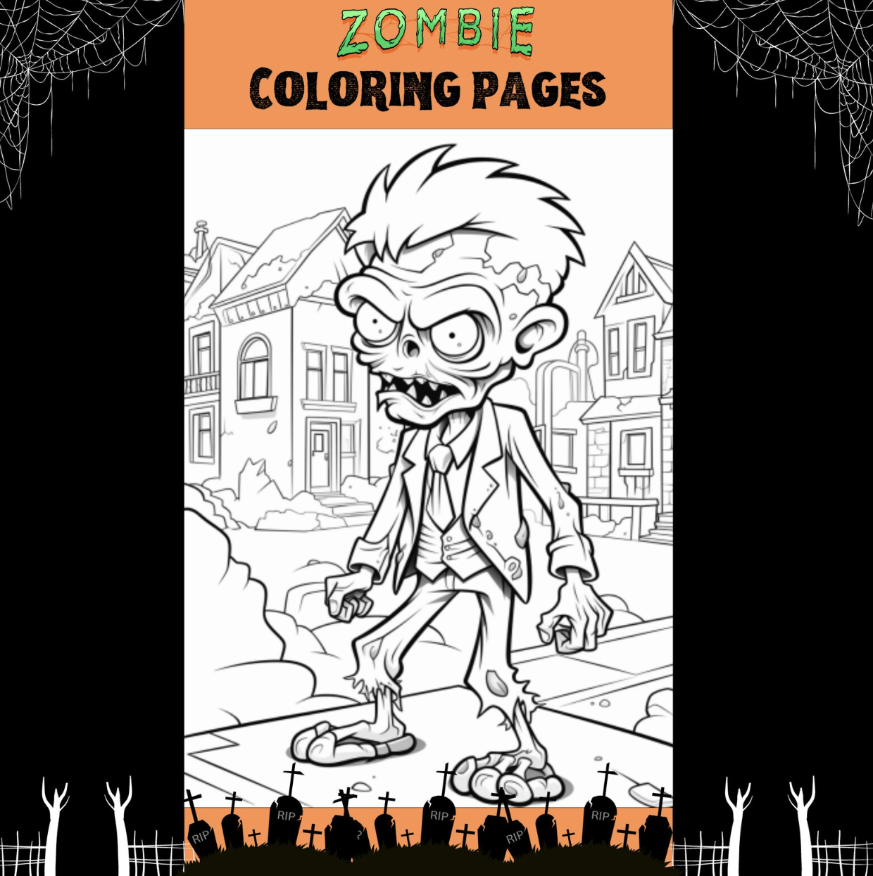 Halloween Coloring & Activity Book | 1900+ Pages, Printable Bundle (PDF Download)