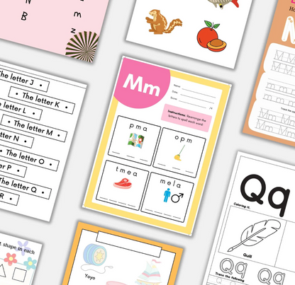 20,000+ Kids Learning Activities Bundle | Homeschool and Classroom Worksheets | Kids Planners & Printables | Educational Digital Download